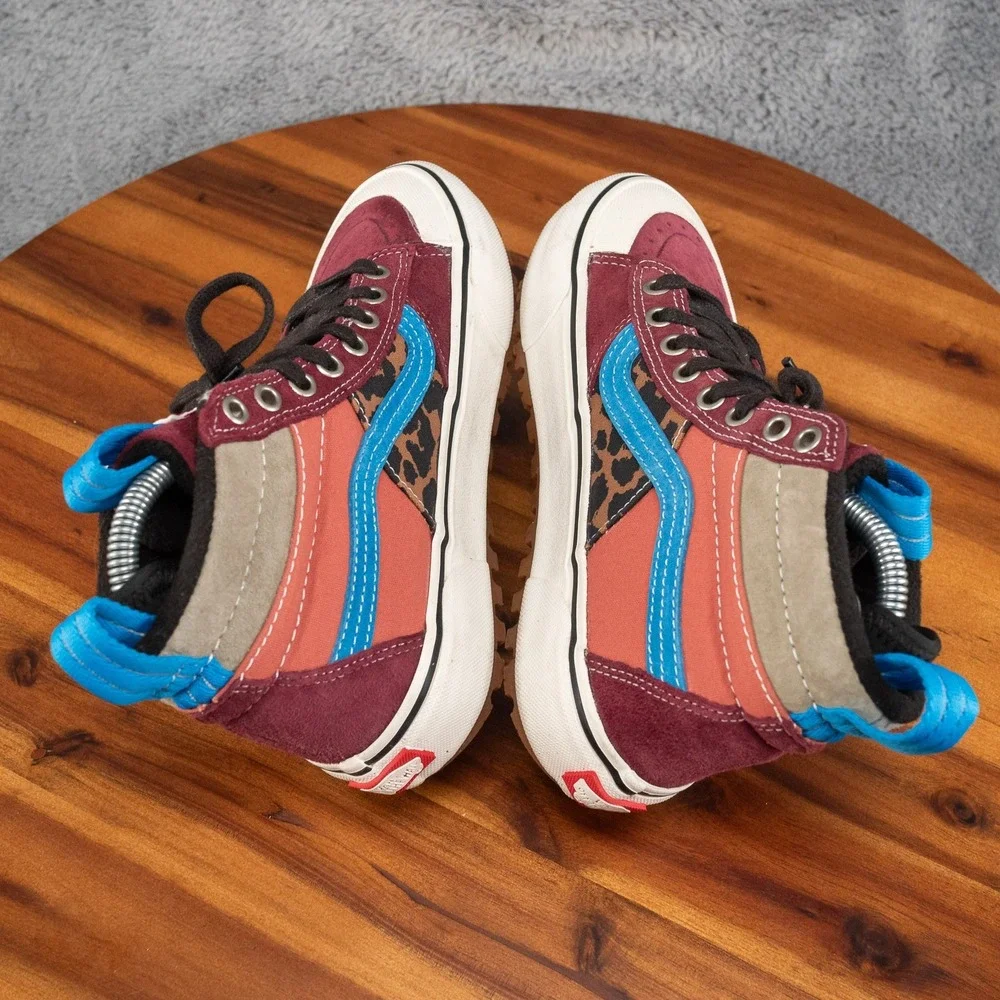 Vans Sk8-Hi MTE-2 Pomegranate Leopard Women's 6 Primaloft
